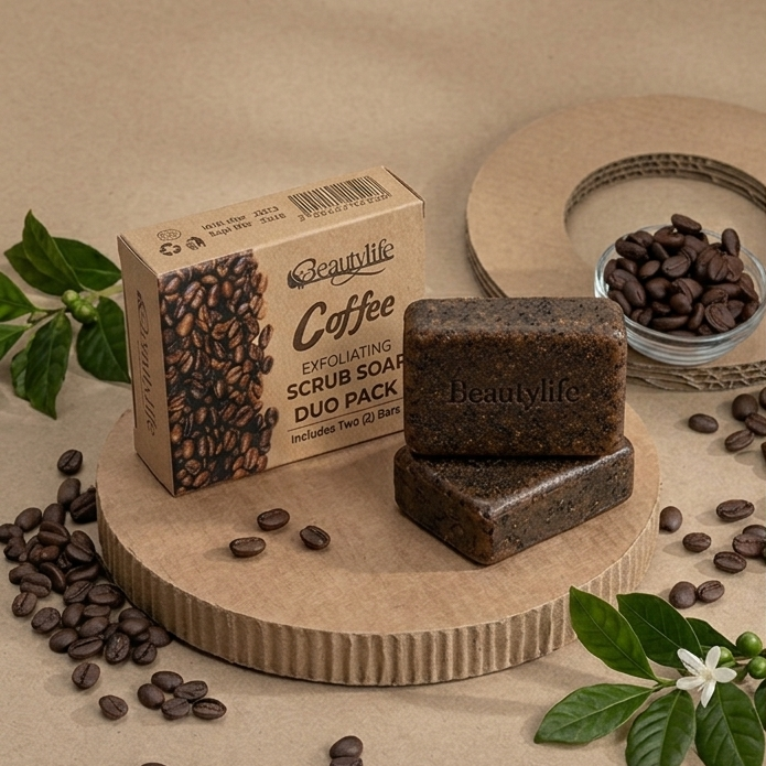 Buy Coffee Soap Combo Pack 2 Online | Pack of 2 Coffee Soaps Pakistan | Free Delivery